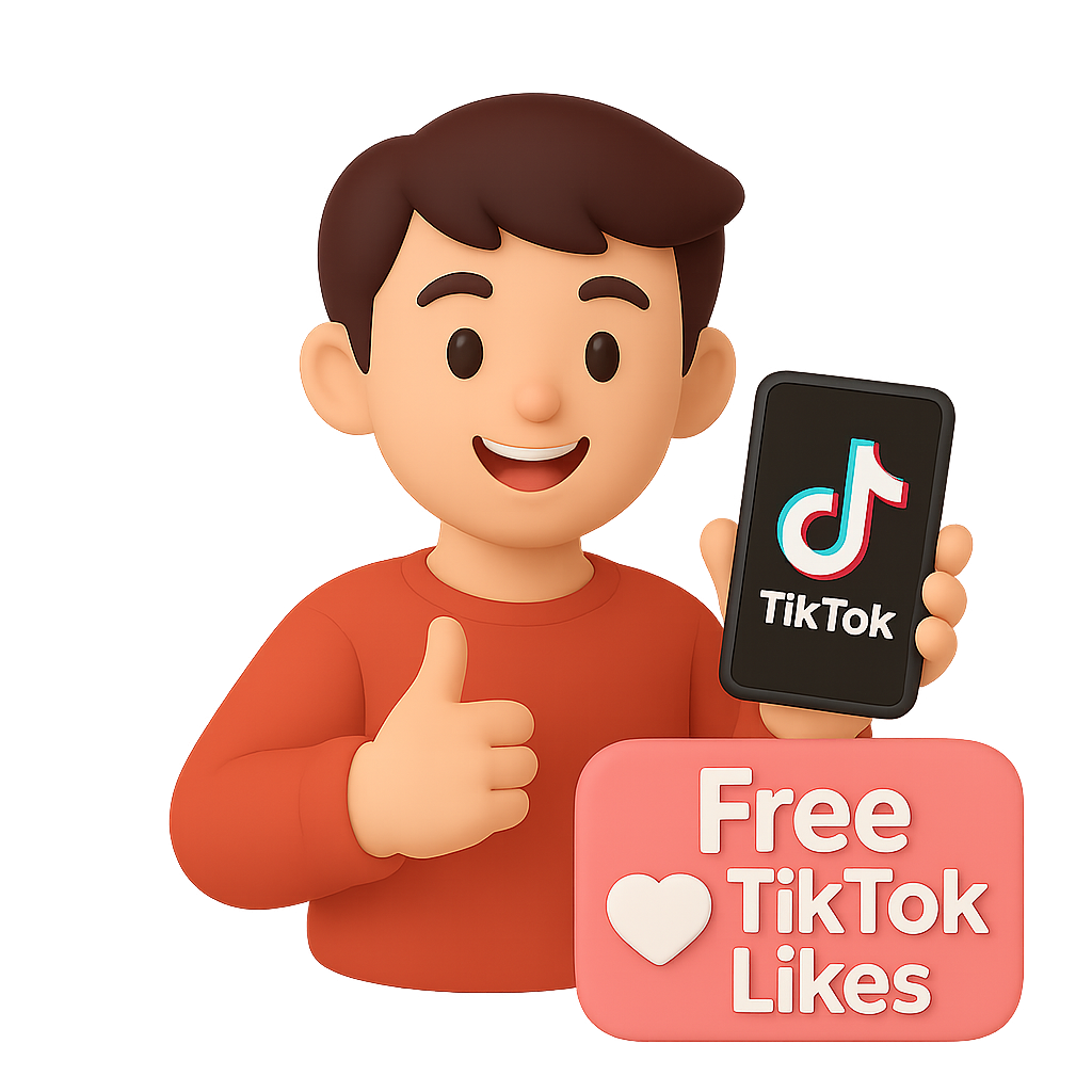 User monitoring their TikTok likes increase in real-time